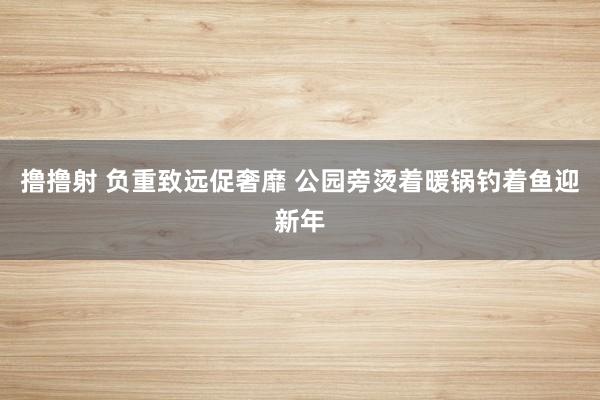 撸撸射 负重致远促奢靡 公园旁烫着暖锅钓着鱼迎新年
